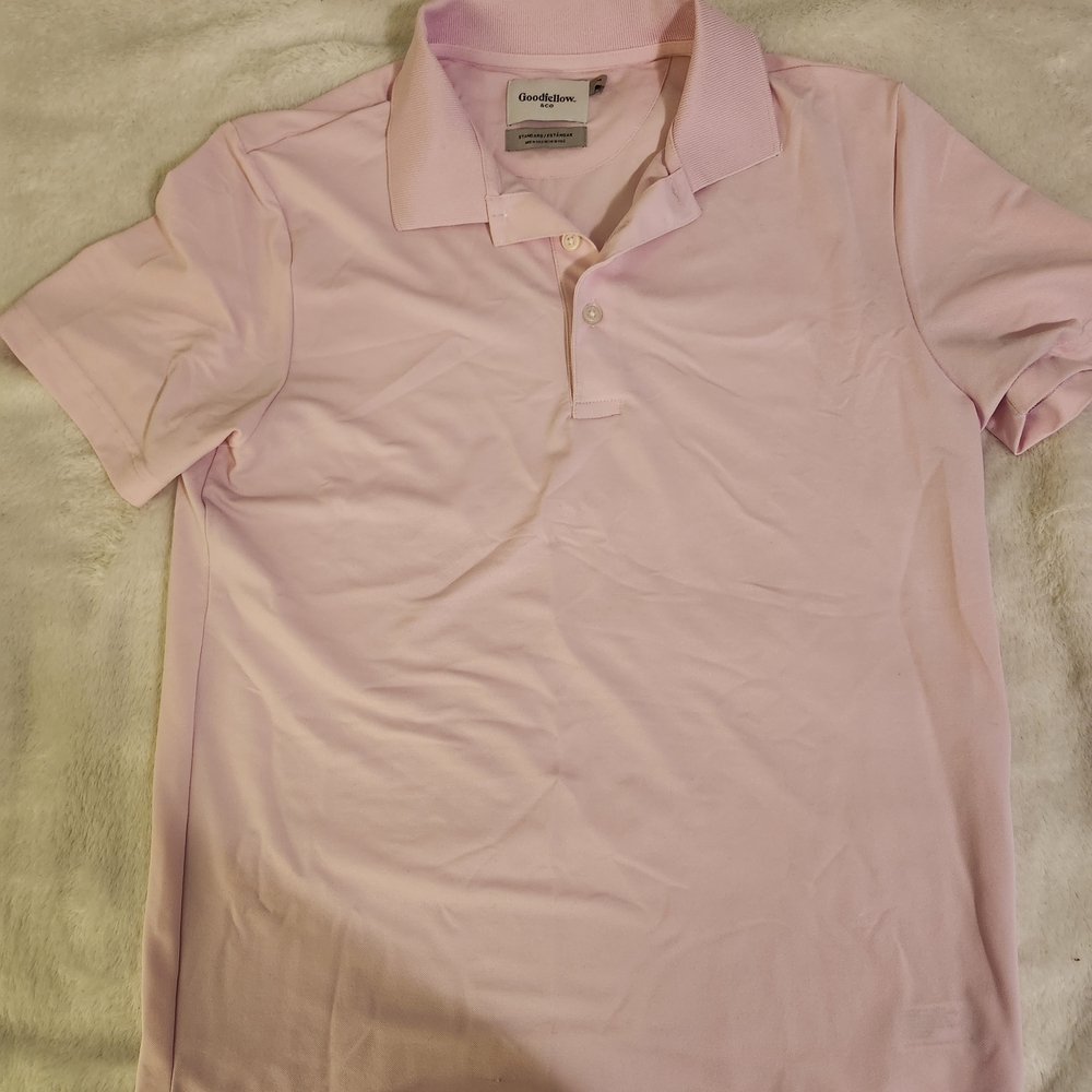 Goodfellow & Co Soft Pink Polo Shirt